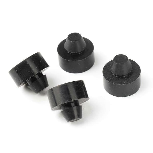 Footplate Base Rubber Leg Fixed Support Microwave Oven Accessory for Haier Grants (No. 1 foot (4 pcs))