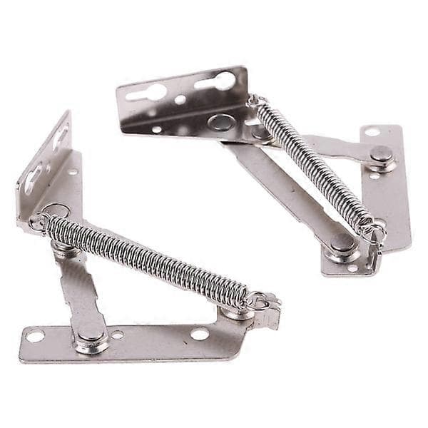 2pcs/set 80 Degree Spring Hinge Cabinet Door Lift Up Support Flap Stay Kitchen Cabinet Tool