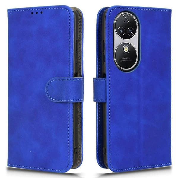 Til Oukitel C38 Etui Hudfølelse PU Læder Pung Telefonetui [DB]