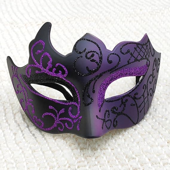 Maskerade, venetiansk maske for cosplay, karneval, karneval, th DXGHC