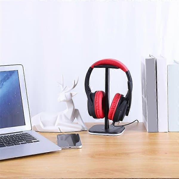 RGB Headphone Stand Gaming Headset Desk Display Holder LED Base USB Pickup Light Headphone Support Bracket-A