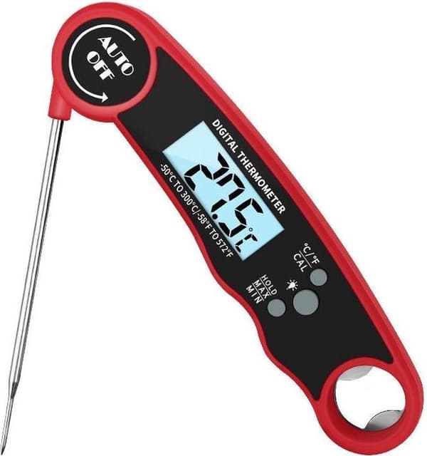 BBQ Termometer: Trådløs, Vandtæt (IP67), Køkken & Kød Temp Måler