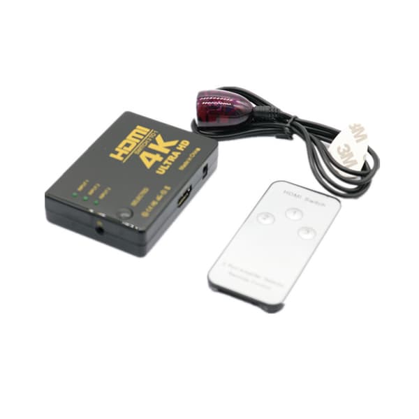 HDMI-switch 3 ind 1 ud 4k*2k HDMI 3-vejs 1 HDMI-switch 3 ind 1 ud