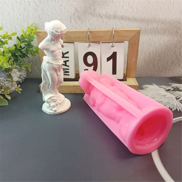 Silikoneform Brækket Arm Kvinder Forme Ornament Støbeforme Gipsforme