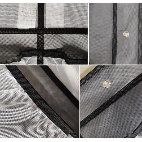 5-Pocket Over-the-Door Organizer with Hooks, Hanging Storage for Closet