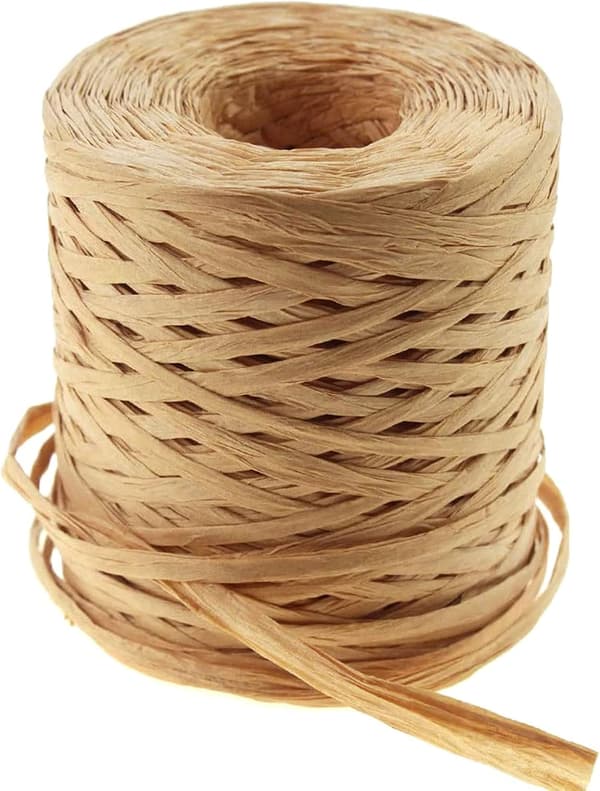 Raffia papirbånd til håndværk, indpakningspapir og snor