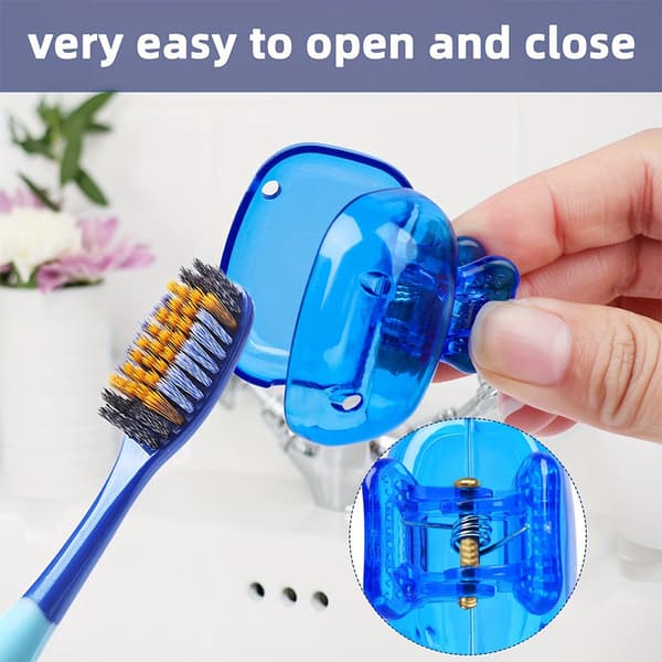 Protective cover for electric toothbrush - 6 pieces - Toothbrush holder