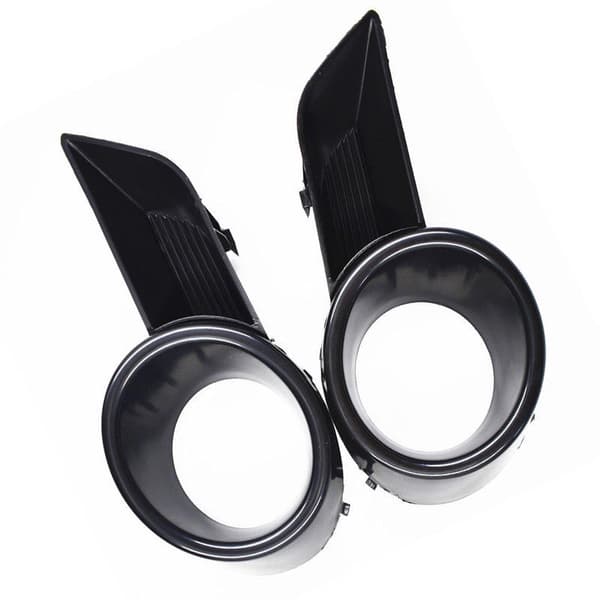 Pair Windshield Headlight Cover Bumper Grille Trim for 2008 2009 2010