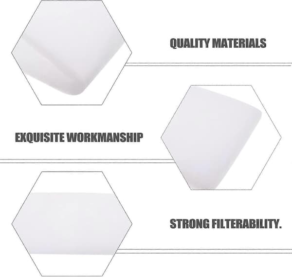 2025 New Aquarium Filter Pad Filter Media Roll Biochemical Cotton Filter Foam Aquarium Sponge (1m x 12cm)