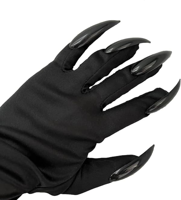 katteklør handsker kvinders karneval cosplay kostume-rekvisitter -