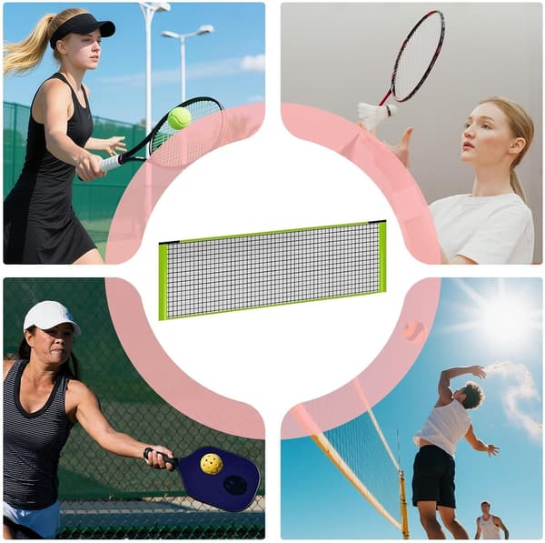 Sulkapalloverkko ulkoalueelle, vaihtoverkko tennispeliin -