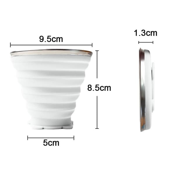 Resbar silikonresmugg, campingmugg, stil 1 KLB