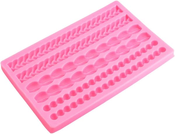 Silikoneperle fondantform perlehalskæde til bløde fondantperler