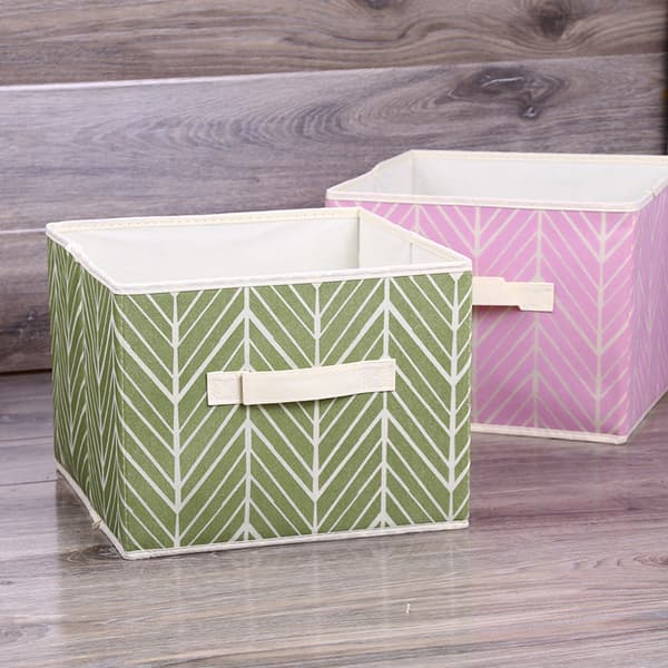 Non-woven Square Storage Box Fabric Storage Box Lidless Storage