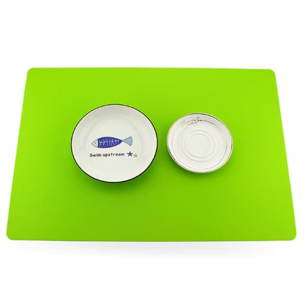 Food-grade silicone mat, non-stick, for kitchen baking, green KLB