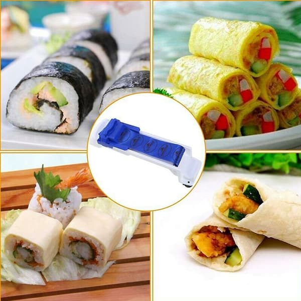 FlkwoH Magic Roller Sushi Maker Grape Meat Vegetables Stuffed Cabbage Roll Kitchen Utensil