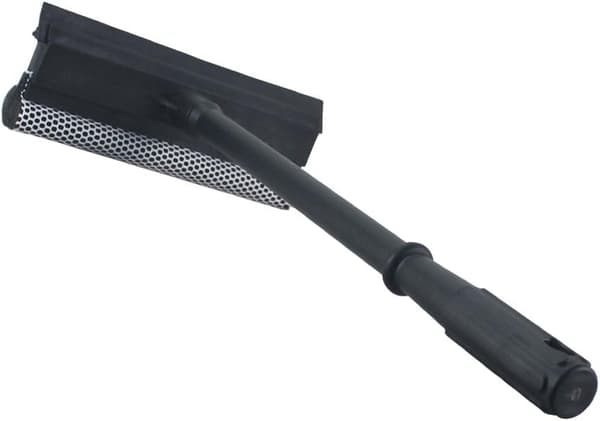 Svart (40x20cm) 2-i-1 Bilskrapa