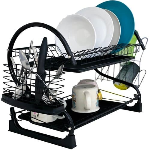 Two-Tier Dish Rack - Dish Drainer 1700
