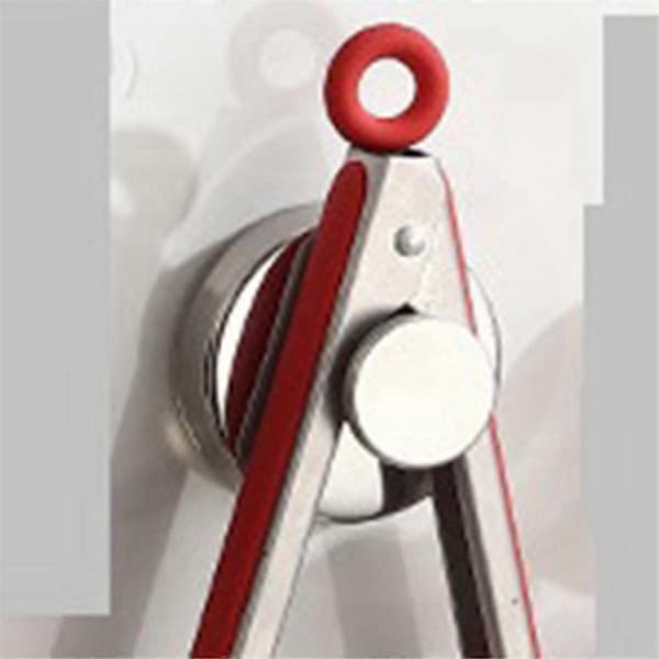 Heavy Duty Suction Cup Wreath Hanger for Glass Doors, Mirrors, Holds 6.8 kg, Silver 4-Pack [DB] Silver Silver