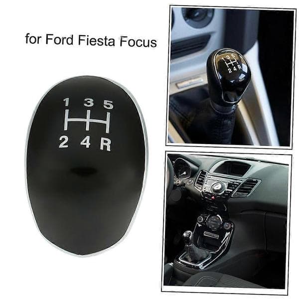 5-speed Gear Shift Knob Emblem Cover Insert Replacement for Ford Fiesta Focus