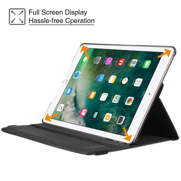 360-graders etui iPad 9.7 6. generation (2018) Sort