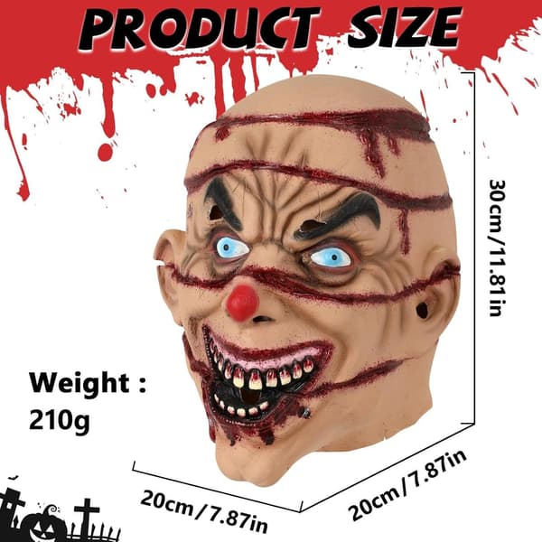 maskerade ansiktsdekke kreativt hodeplagg cosplay rekvisitter -
