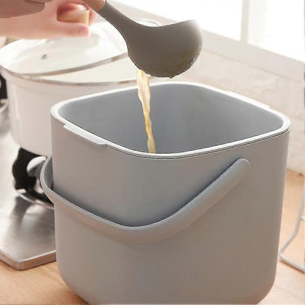 Compost Bin - for everyday organic waste in the kitchen - Odor-proof - Removable inner insert - Organic