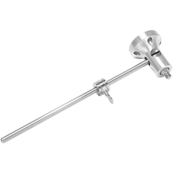 Basstrommepedal med klubbe i aluminiumlegering, justerbar hammer, tilbehør til perkusjonsinstrument