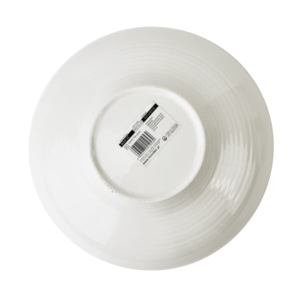 Serveringsskål Porcelæn BASIC BASIC 25,5x25,5x8 cm Hvid 1 stk