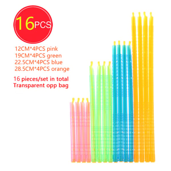 16-pak Seal Lock Stick Forseglingspose Klips