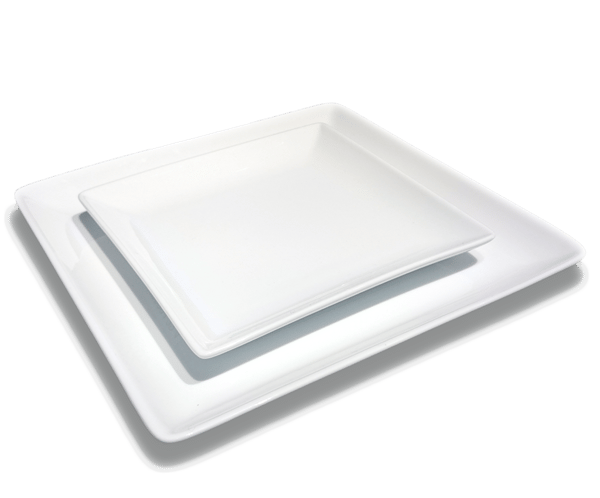 Elegant - Square - Side Plate 6-pack