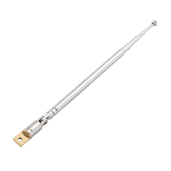 Practical and beautiful rotating ham radio remote control AM FM radio telescopic antenna 5 sections 32cm