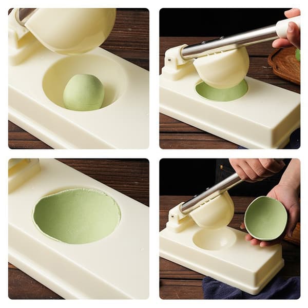 Deigpresse for dumplingdeig, form for å presse dumplingdeig til dumplings