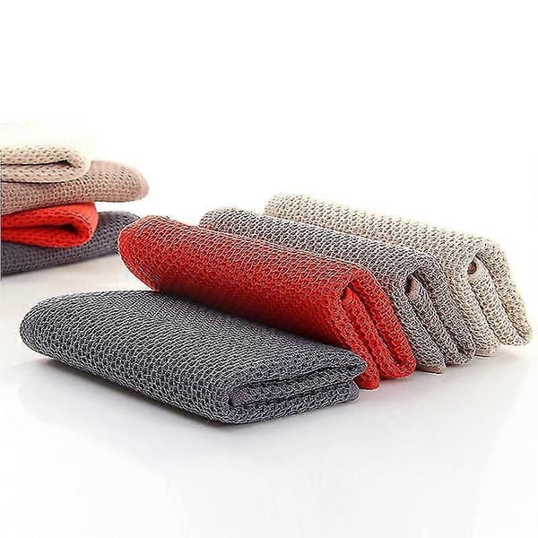6-pak 100% Vævede Karklude, Ultra Bløde Absorberende Håndklæder 1