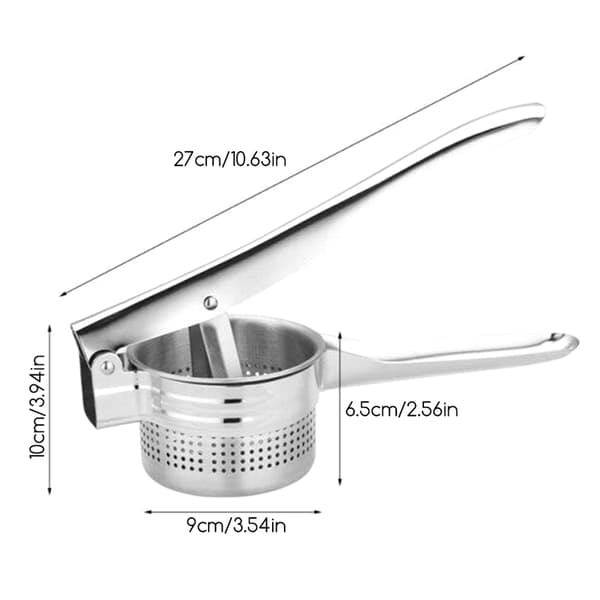 Manual Hand Juicer Portable Labor-Saving Handheld Metal Citrus Press for Home Kitchen A A