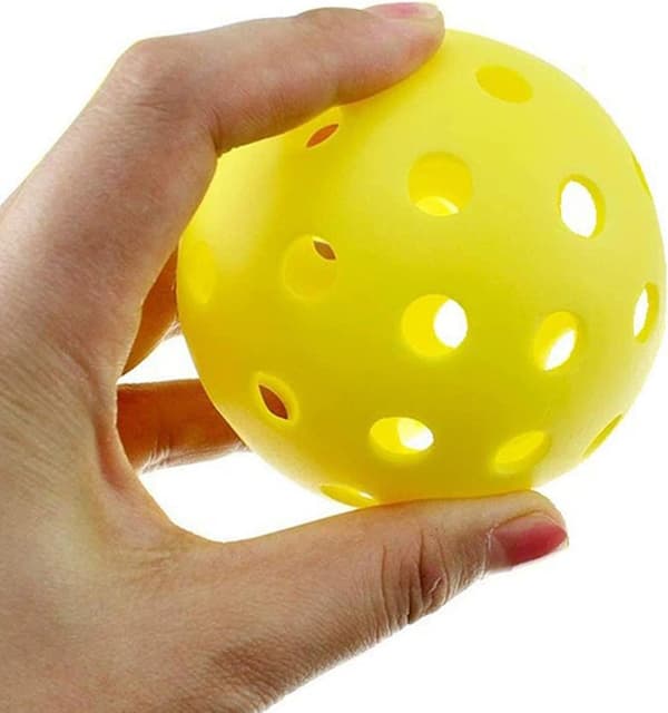 Pickleball-bolde, Pickleball-bolde i udendørs gul - gelb