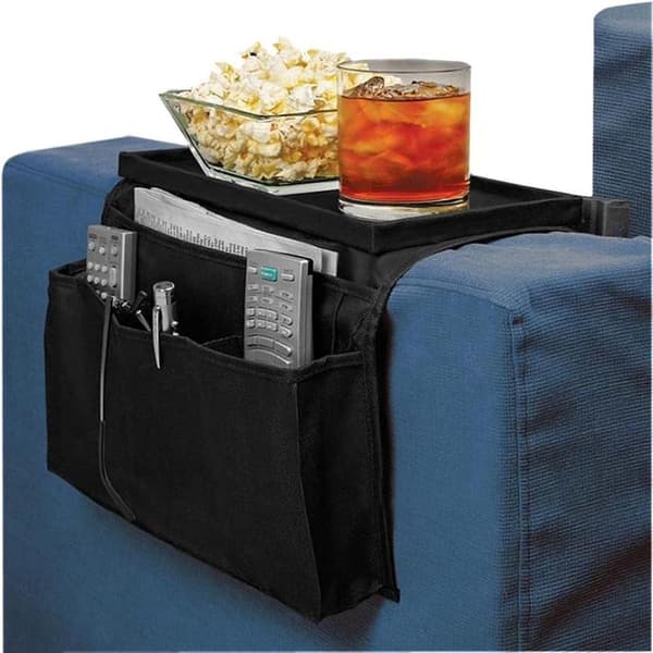 Sofaer Armlene Organizer Sofabrett Oppbevaringsveske Hengende Oppbevaring Armlene