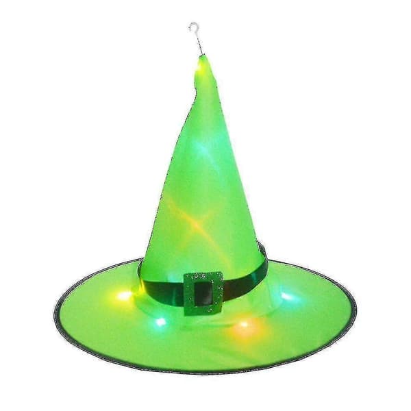 LED Luminous Witch Hat Luminous Witch Hat Kids Halloween Party Decoration