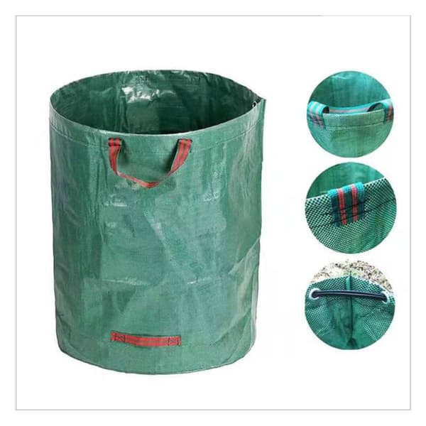 3 stk. haveaffaldsposer 60L rivefaste – 16 gallon, 45x38cm