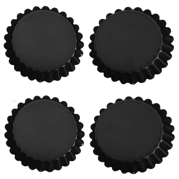 Paiform 10 cm 4 stk Gastromax Blå Black 4 pack 10 cm