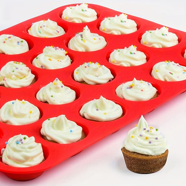 Silikon muffinsform, 24 cupcakes eller bakverk