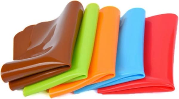 Blue Non-Stick Baking Mat, Reusable Baking Mat, Multifunctional Dough Mat, Table Mat, Blue Countertop Protector