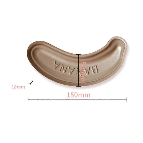 Bananformet kageform Dessert Bageform Kageform Til Bagning Mousse Dekoration Bagepladeværktøj