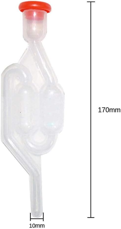 6 st Jäsningspropp, Jäsningsavgasventil, Bubblare för Hembryggning