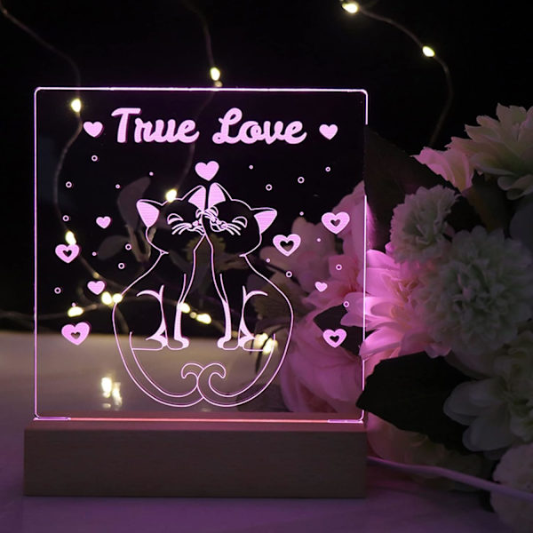 Rektangulär 6-tums displaypiedestal, rektangulär LED-ljusdisplay