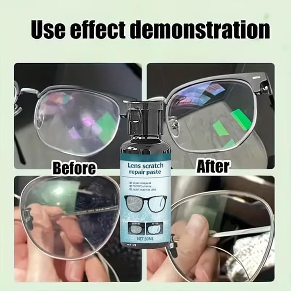 Ridsefjerner til briller beskyttelse-poleringspasta -