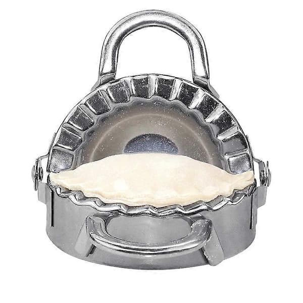 Dumplingsform i rustfritt stål (10 cm), Bakeform, Deigform, Dumpling Maker, Kjøkkenredskap [DB]