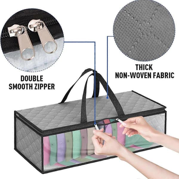 2-pack Hat Storage Bag for Baseball, Caps Hat Organizer Case Hat Holder with 2 Carry Handles
