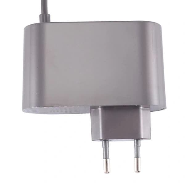 Lader for støvsuger Dc30 Dc31 Dc34 Dc35 Dc44 Dc45 Dc56 Dc57 Strømadapter EU-plugg Grå
