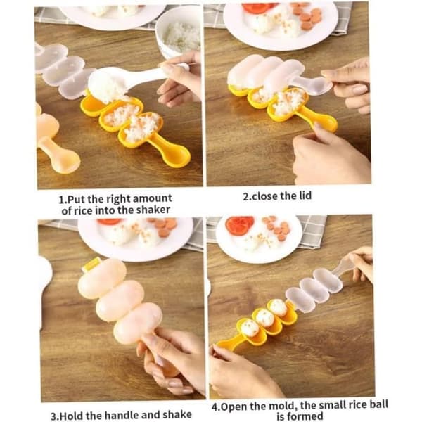 Risbolleform - For barn - Non-stick - 1 stk - For barn - DIY Sushi